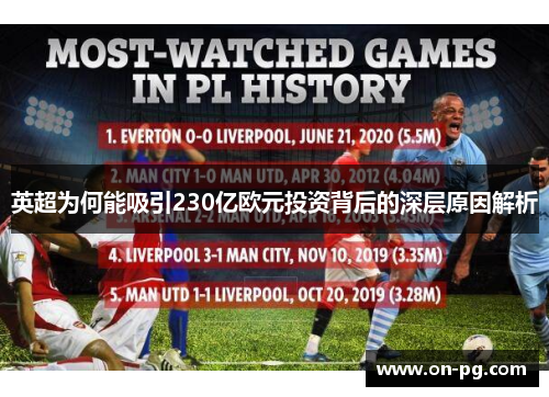 英超为何能吸引230亿欧元投资背后的深层原因解析